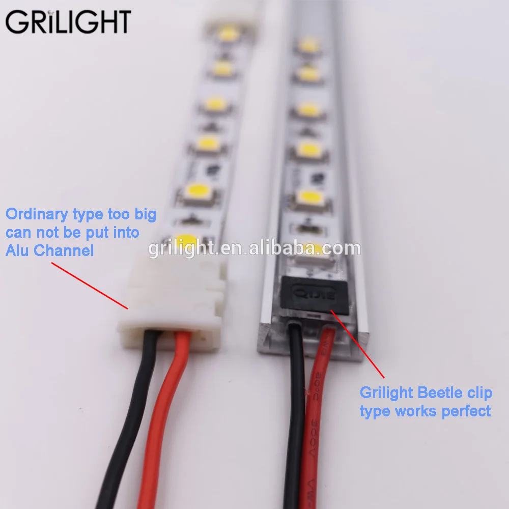 S2R8 Wasserdichter RGB/ einzelner LED Verbinder Strip Connector 2Pin/4Pin Gift 