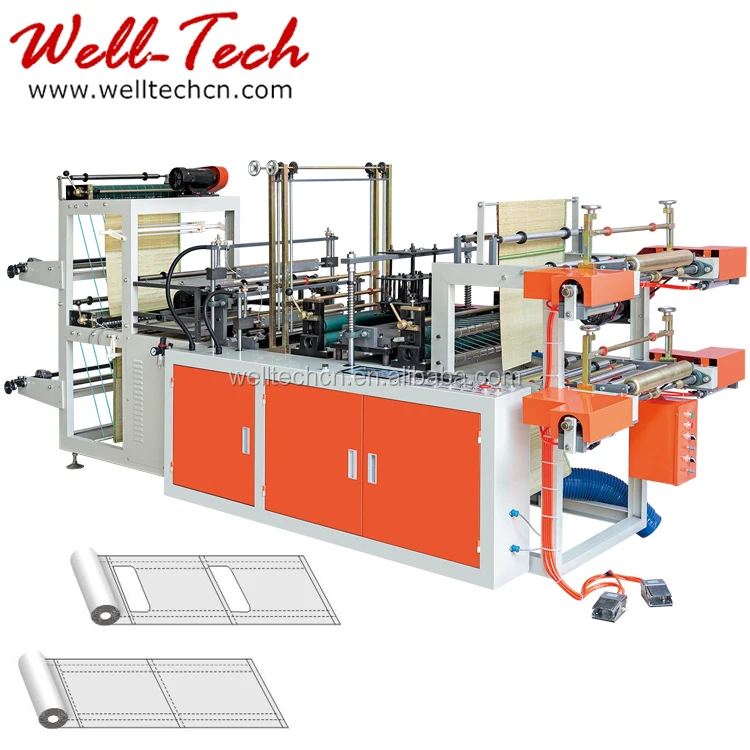 Plastic Bags Making & Printing Machine,Malls & Supermarkets And Garbage