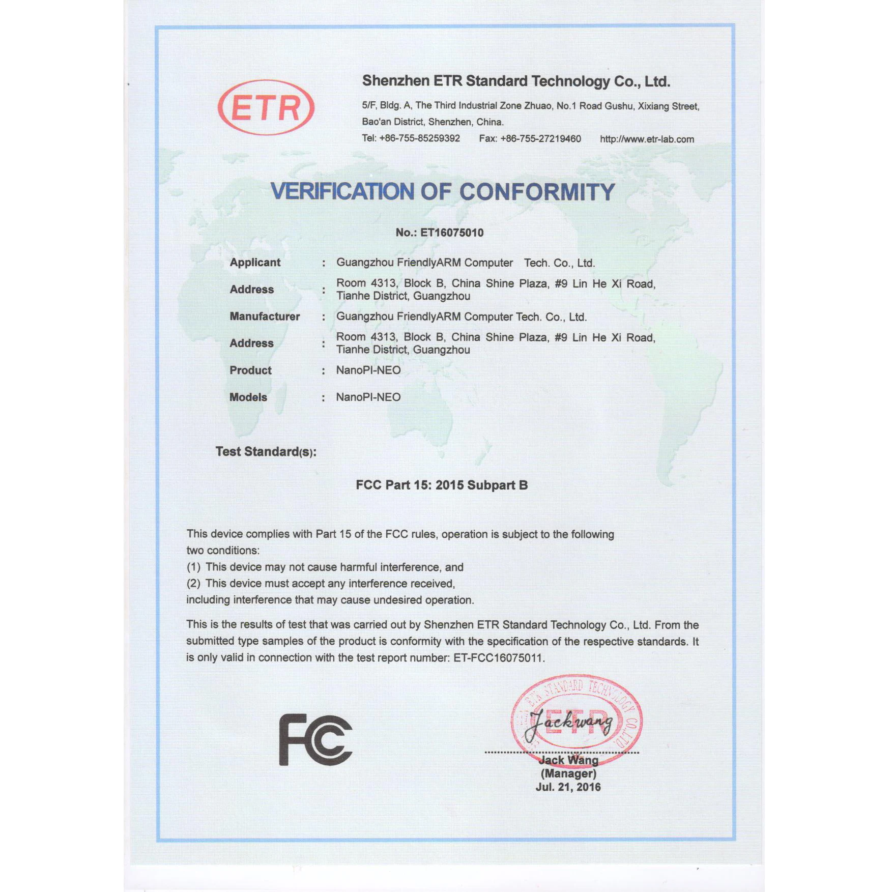 Fcc Certification For Rockchip Rk3588/banana Pi/nanopi/lidar/asus,Etc ...