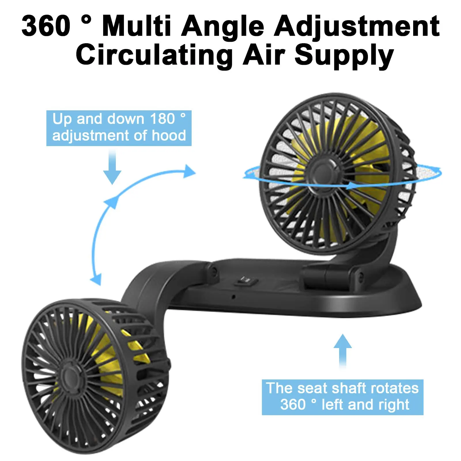 Electric Car Cooling Fan, 360, less than 10 W, 10W - detail 4