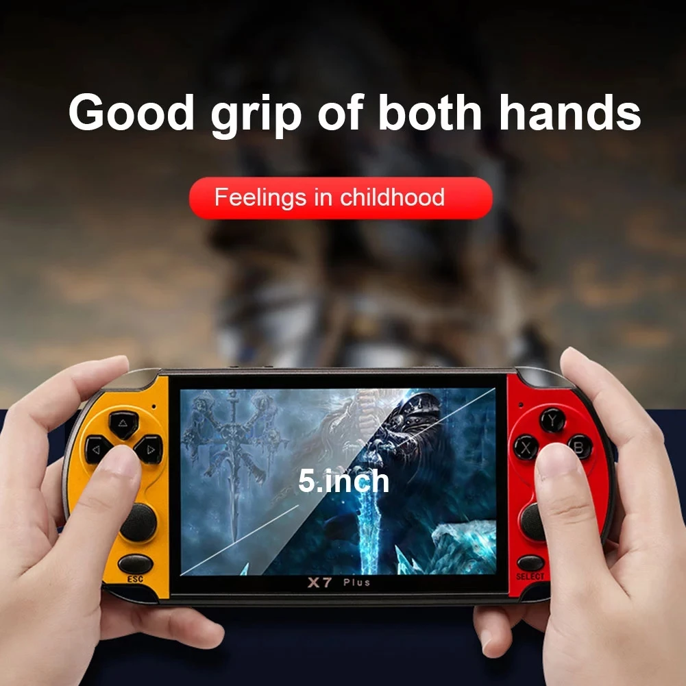 2020 Newest X7 Plus Portable Handheld Video Game Consoles With 10000
