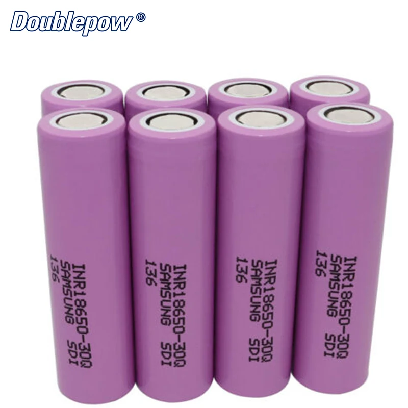 Deep Cycle 3000mah 3.7v 18650 Lithium Ion Rechargeable Battery Cells ...