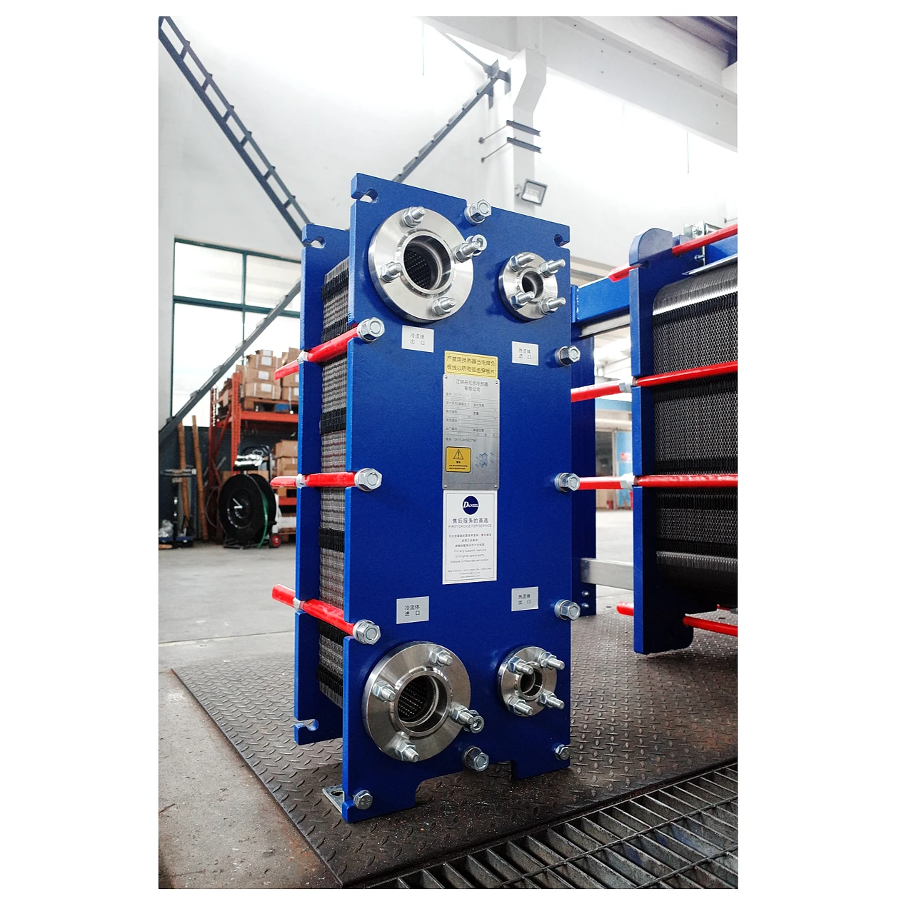 
BB60 milk beer food grade stainless steel pasteurizer plate heat exchanger 