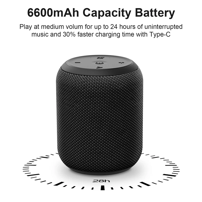 16W Custom Speaker hifi Stereo Speaker Rechargeable Speaker - ANKUX.COM