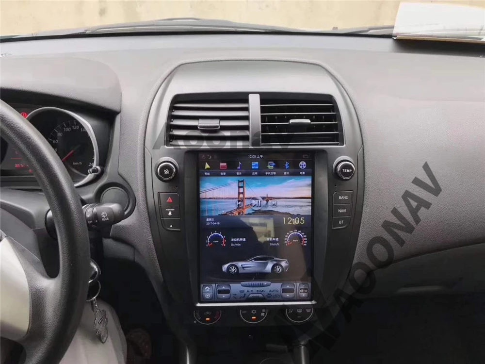 10,4 Zoll Auto Gps Radio Gps Navigation Für Mitsubishi Asx