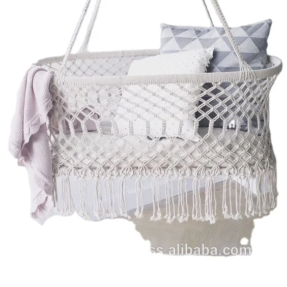 macrame bassinet