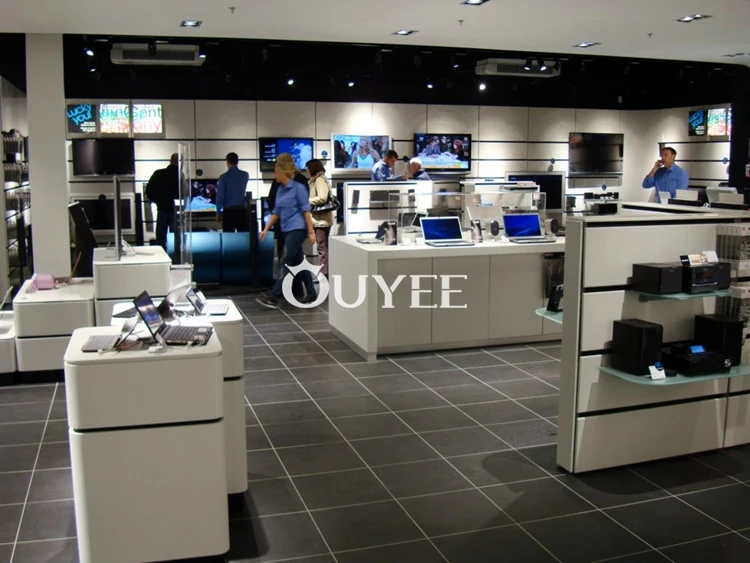 China High End Computer Shop Design Laptop Interior Store Display Fixture Ideas View Computer Shop Design Ouyee Product Details From Guangzhou Ouyee Display Co Ltd On Alibaba Com