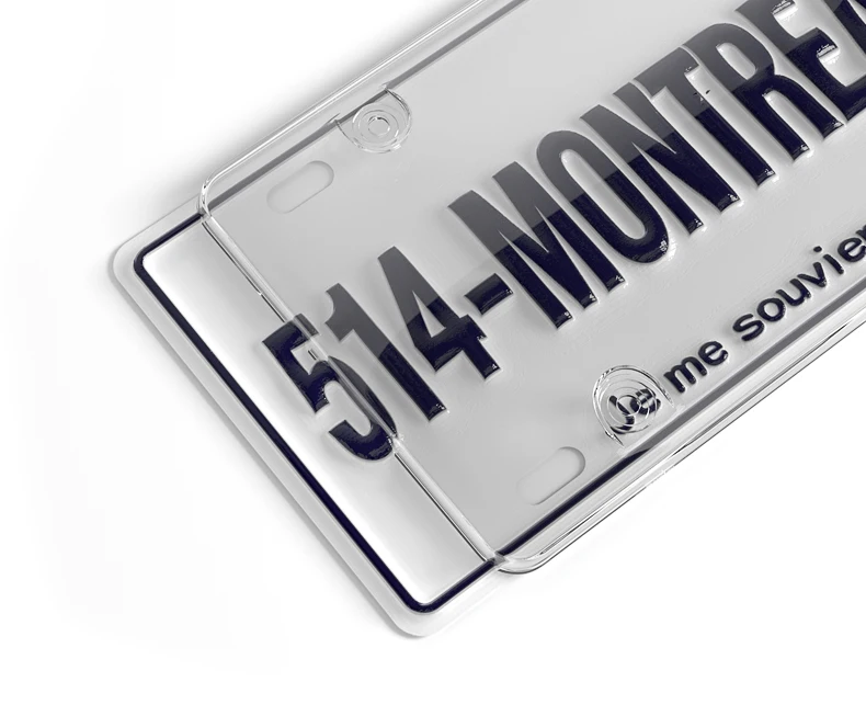 Usa Custom Jdm Abs Plastic License Plate Frame Buy License Plate
