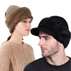 Low MOQ wholesale price Logo custom knitted winter hats men women