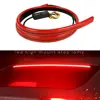 Car LED Windshield 5 Functions Third Stop Brake Light Strip Signal Flow Lamp