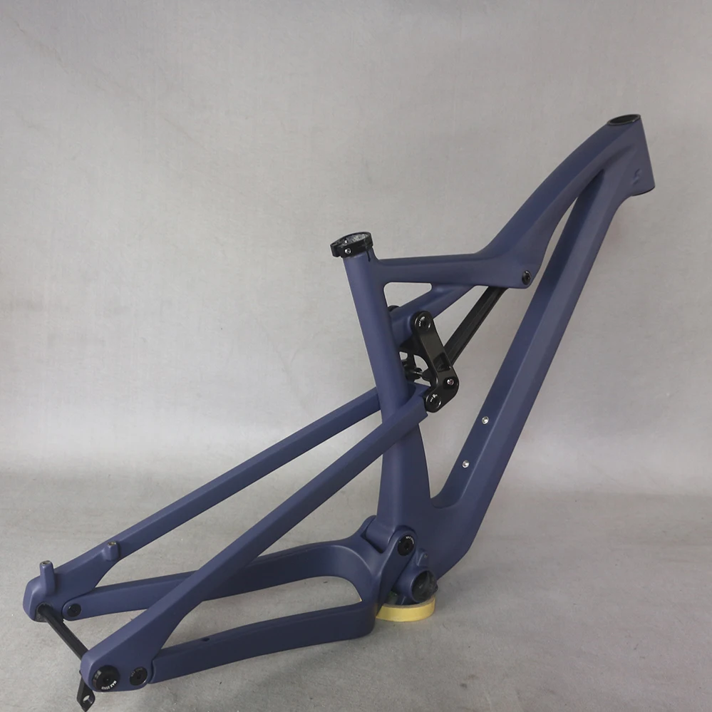 2021 New Full Suspension Frame All Mountain Bike Am Carbon Fiber Frame