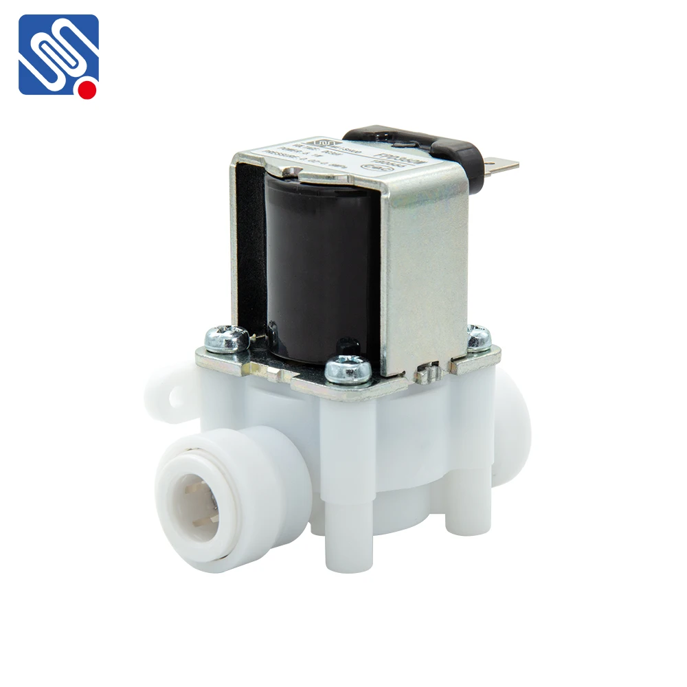 Meishuo Fpd360w 3 8 Quick Connect Mini Plastic Solenoid Valve 12v 24v 110vac 220vac Water Valve