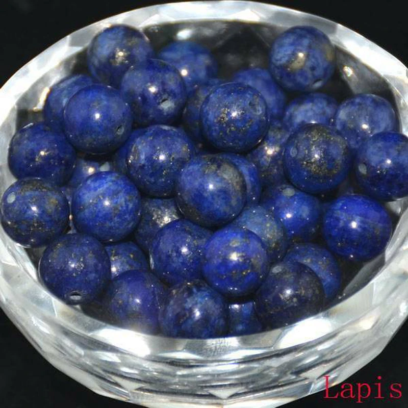 4/6/8/10/12mm Natural Stone Gemstone Round Loose Strand Beads For Diy