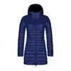 AGRADECIDO Down Jackets Hood Lightweight Down Coat Women Coat Long Jacket Winter Jacket Women