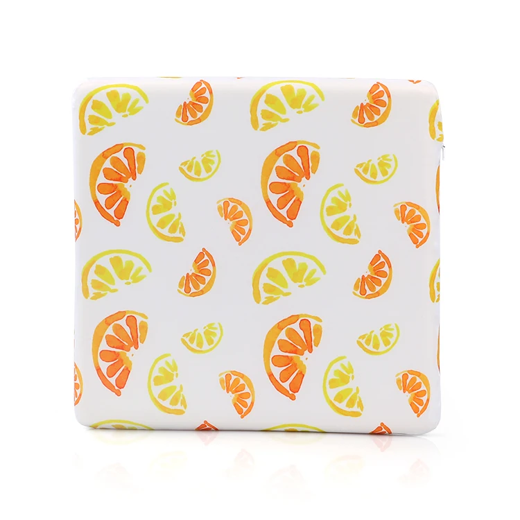 冷却织物新鲜水果记忆泡沫垫