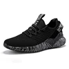 Wholesale High quality sneakers made in China air breathable knit shoes upper casual man and women sport shoe