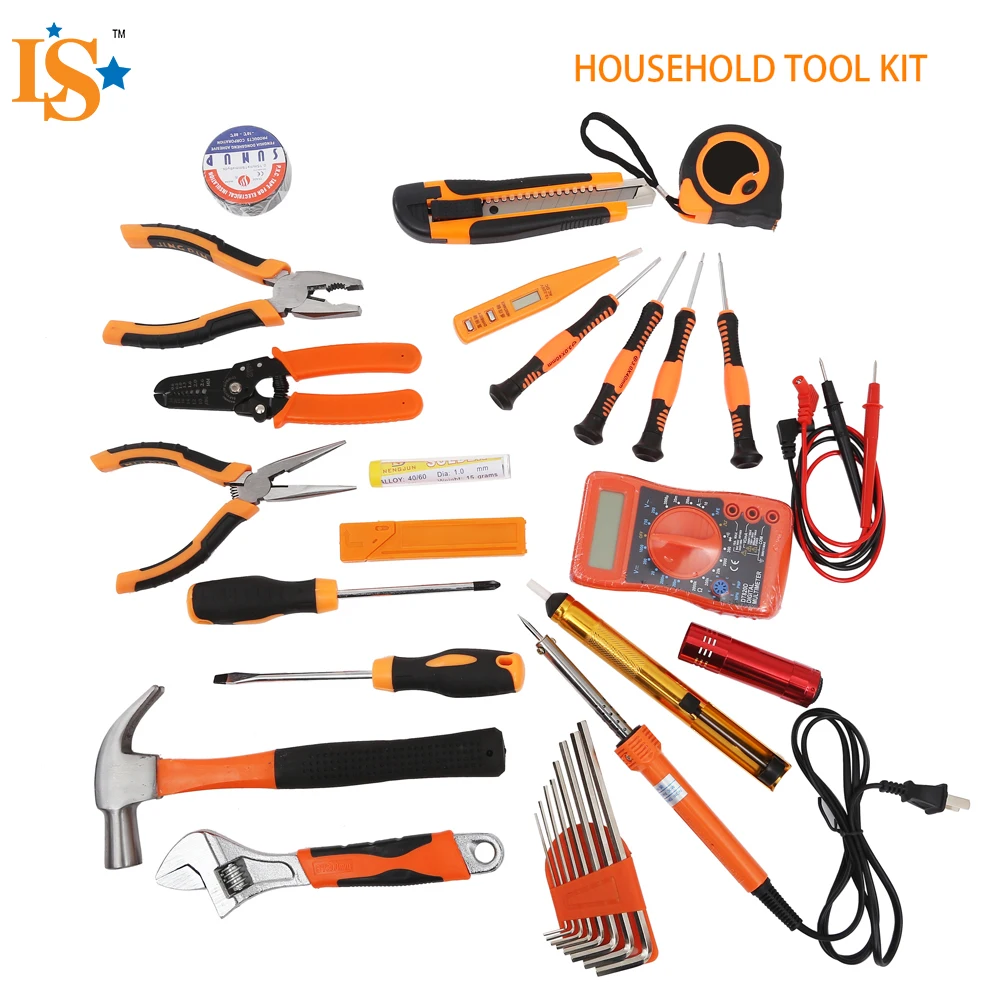 37 Pieces Home Hardware Electrical Maintenance Tool Kit Home Use Tools