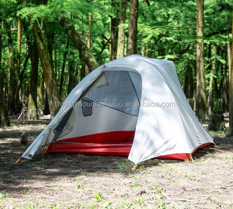 CZX-411 Professional 3~4 Person Mountain Camping Tent,Ultralight 3~4 Person camping tent customize with logo&color