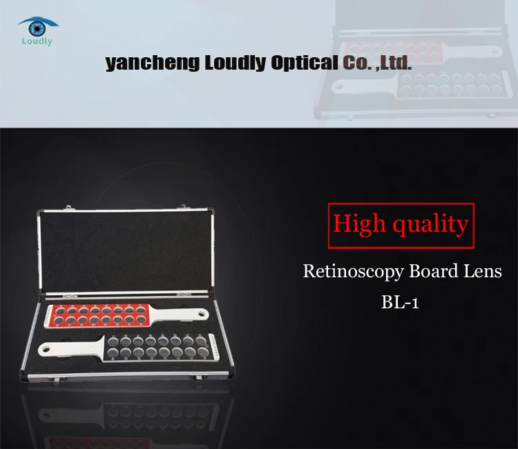 China best optical equipment Retinoscopy Rack lens