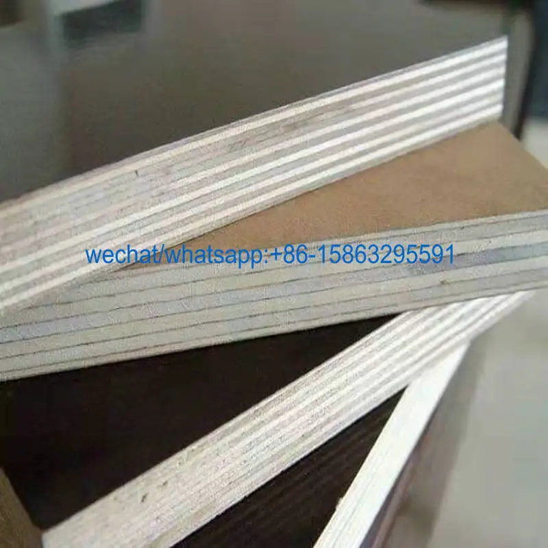 18mm /12mm Phenolic Cheap Plywood Film Faced Poplar Core Plywood For Construction Building Buy