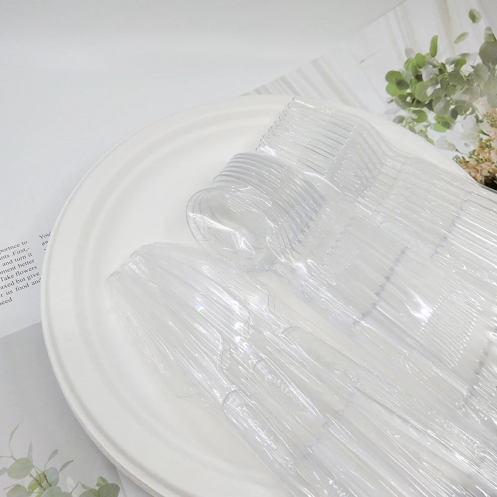 Custom 9 Inch Disposable Party Tableware Set Eco Friendly Plate