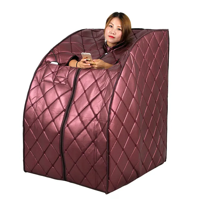 特別価格COSTWAY Portable Infrared Sauna, Personal Sauna Tent with Remote Control, A好評販売中