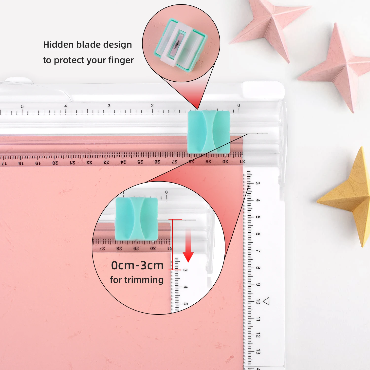 Zequan New Multifunctional A4 Paper Trimmer Precision 12 Inch Craft