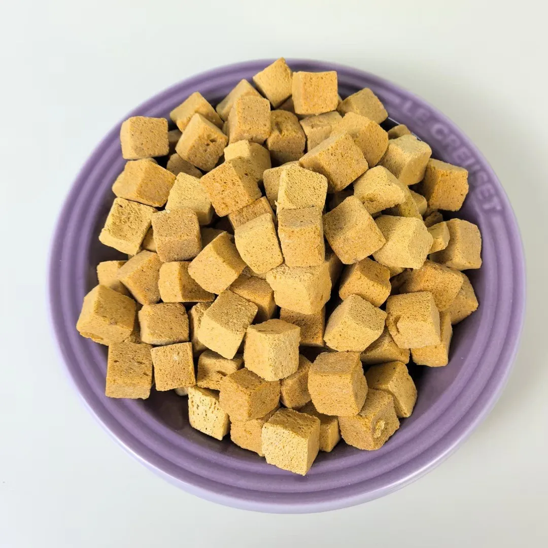 Wholesale Rainbow Freeze-Dried Chicken Cat & Dog Pet Snacks 500g Bag From Qingdao Increase Nutrition factory