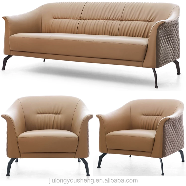 Gute Design Moderne Leder Büro Sofa Sf192 1 + 1 + 3 7 ...