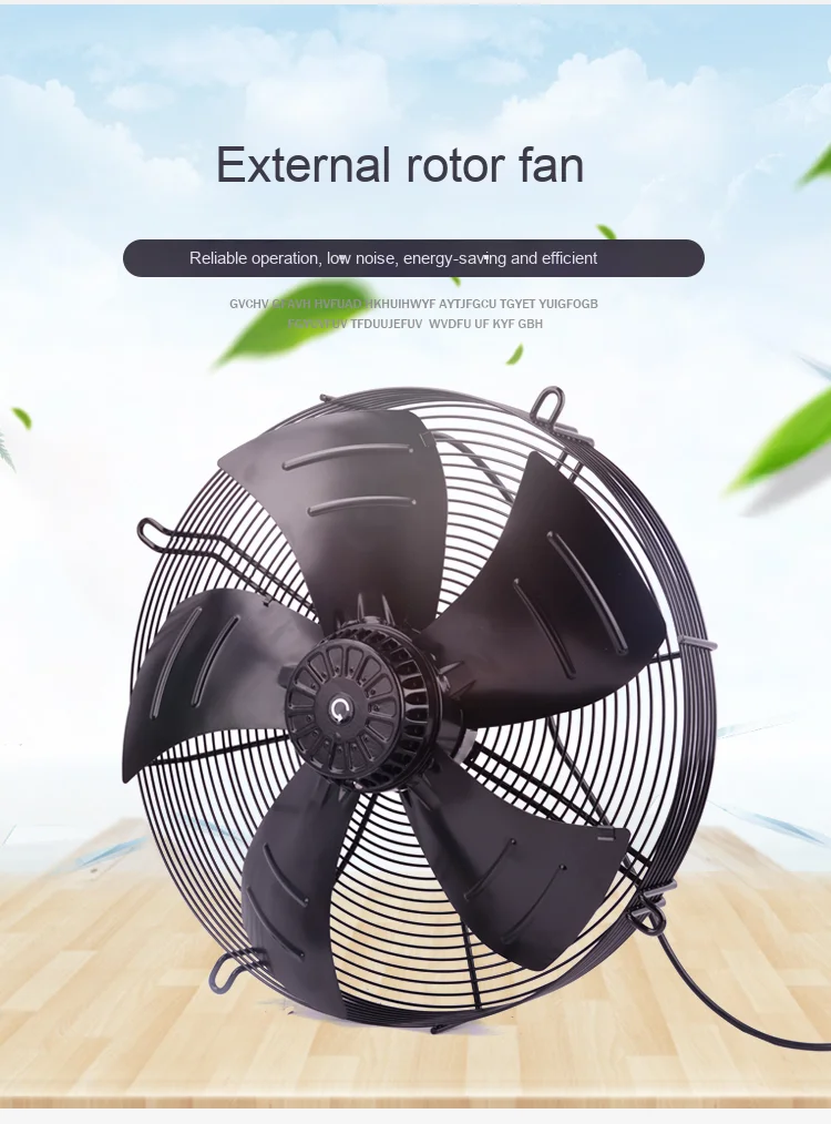 Axial Flow Fan, 600mm, 800W - detail 2