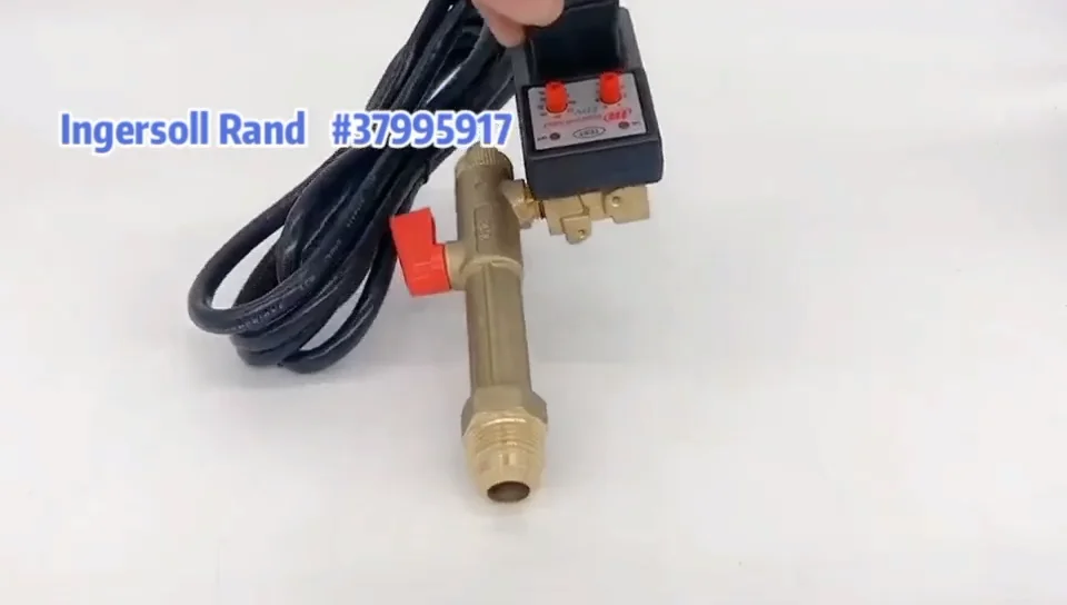 Ingersoll Rand Drain Valve Pn 37995891 Air Compressors Spare Parts Water Solenoid