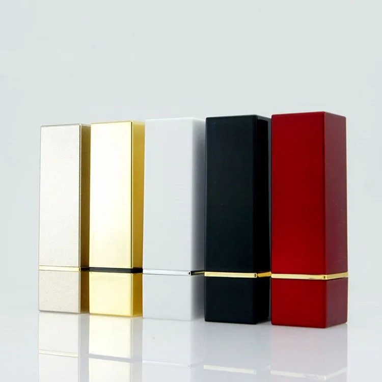 shiny gold lipstick containers