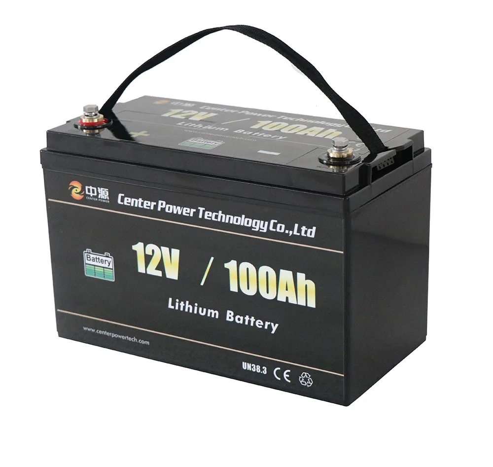 Center Power 12v100ah Lifepo4 Battery Better Than Lithium Cobalt Oxide