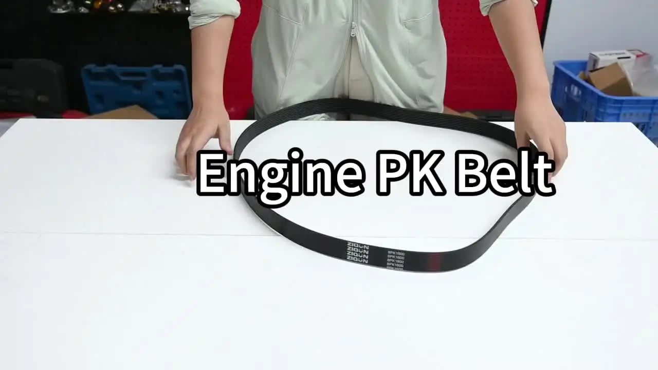 Factory Wholesale Rubber PK Ribbed V Belt Fan Belt 12PK2380 Wrapped Type  Transmission V Belt for Kenworth Truck Spare Parts