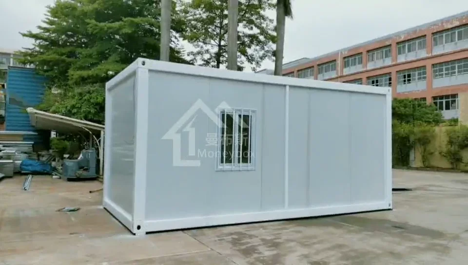 Prefabricated Steel Container Garage Prefab Container Carport Single