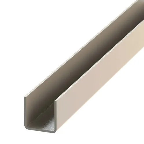 U Channel For Led Lighting Strips Edge Trim Pvc Molding Band Shape 3mm U-shape Clip Plastic Extrusion Profiles