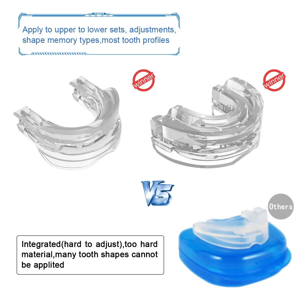 Adjustable Anti Snoring Mouth Guard#zhyt-004 - Buy Anti Snoring Mouth