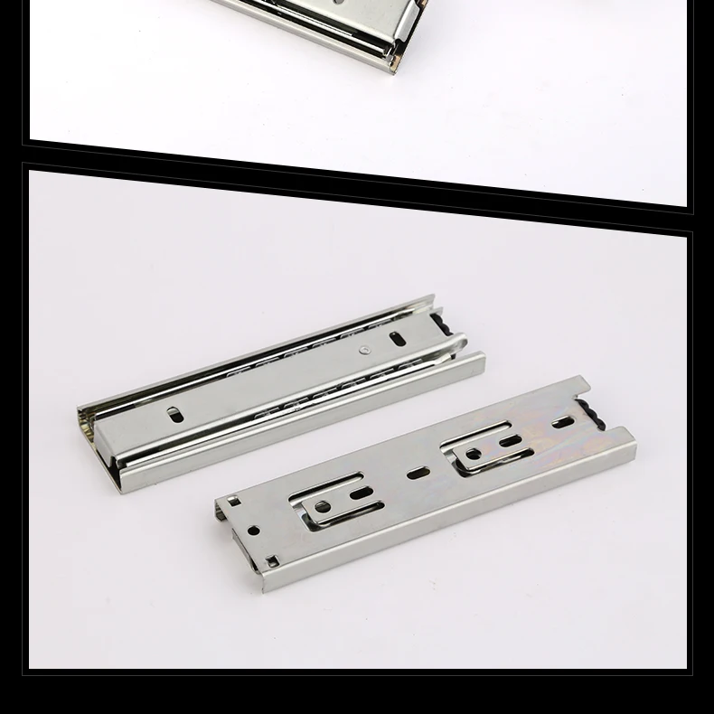 Hot Sell Soft Close Tool Box Drawer Slide,45mm 3fold Full Extension