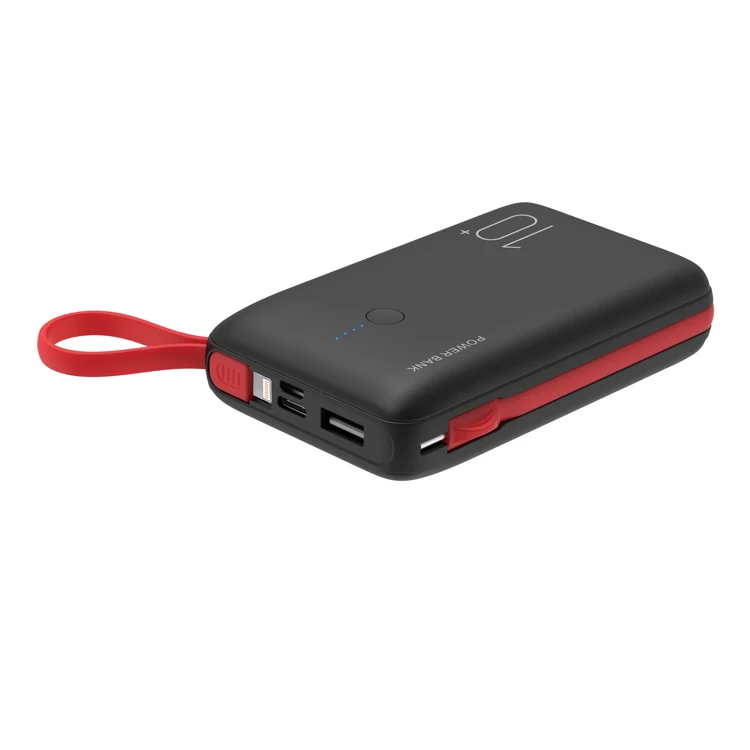 2019 New Design Shenzhen Factory Custom Powerbank 10000MAH Portable Small Power Bank For Iphone Samsung Huawei - ANKUX.COM