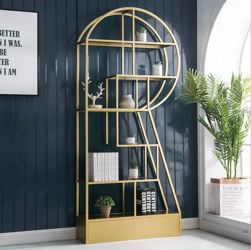 金属陈列架代表家装创意现代简约花卉展示货架餐厅办公室