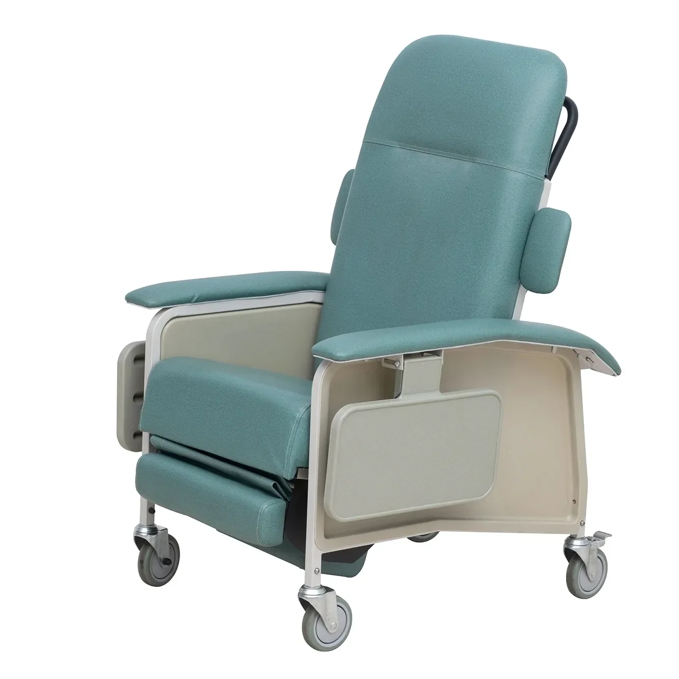 Hospital Recliner Chair Manual Patient Attendant Bed Clinical Care 3