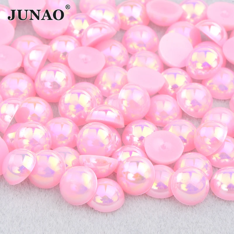 Junao 2mm 3mm 4mm 5mm 6mm Wholesale Bulk Package Non Hot Fix Strass