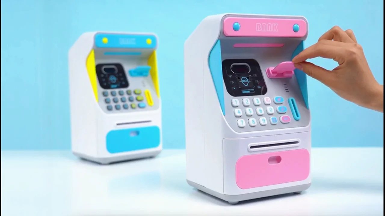 New Face Recognition Atm Machine Saving Coin Bank For Money Storage
