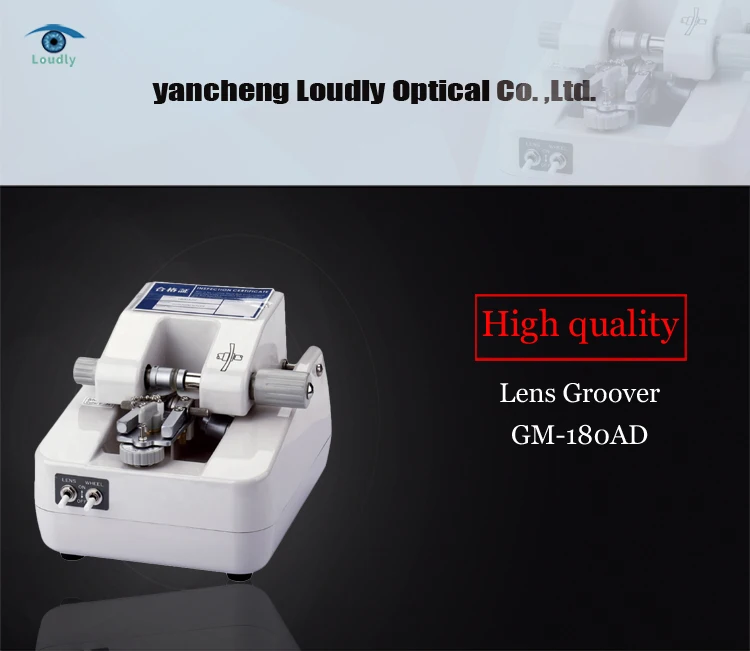 China loudly optical equipments top quality GM-180AD notching machine