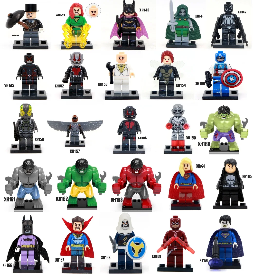 Superheroes All Character Series2 Figures Mini Action Figures Spiderman ...