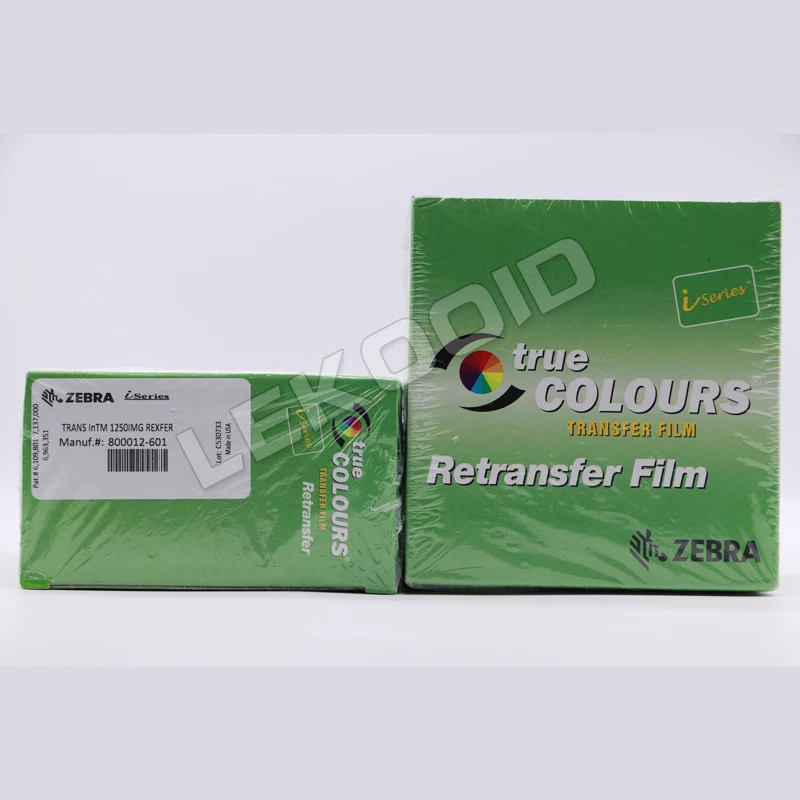Zebra ZXP Series 8 Printer Ribbons - YMCK Color & Transfer Film