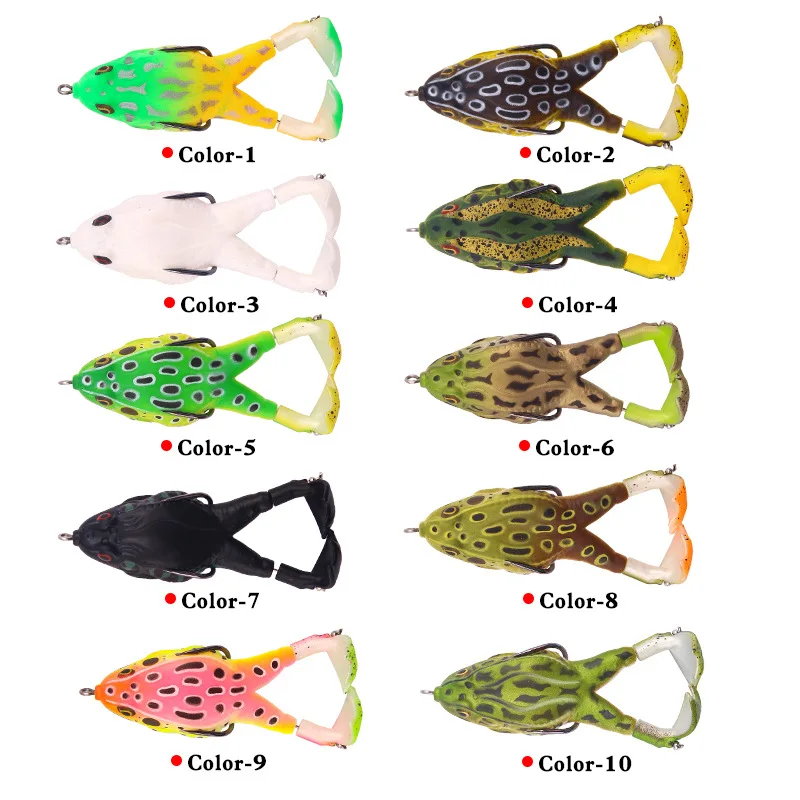 Double Propeller Frog Soft Bait Soft Silicone Fishing Lures 9cm/13.6g Double Propeller Frog Soft Bait Soft Silicone Fishing Lures 9cm/13.6g
