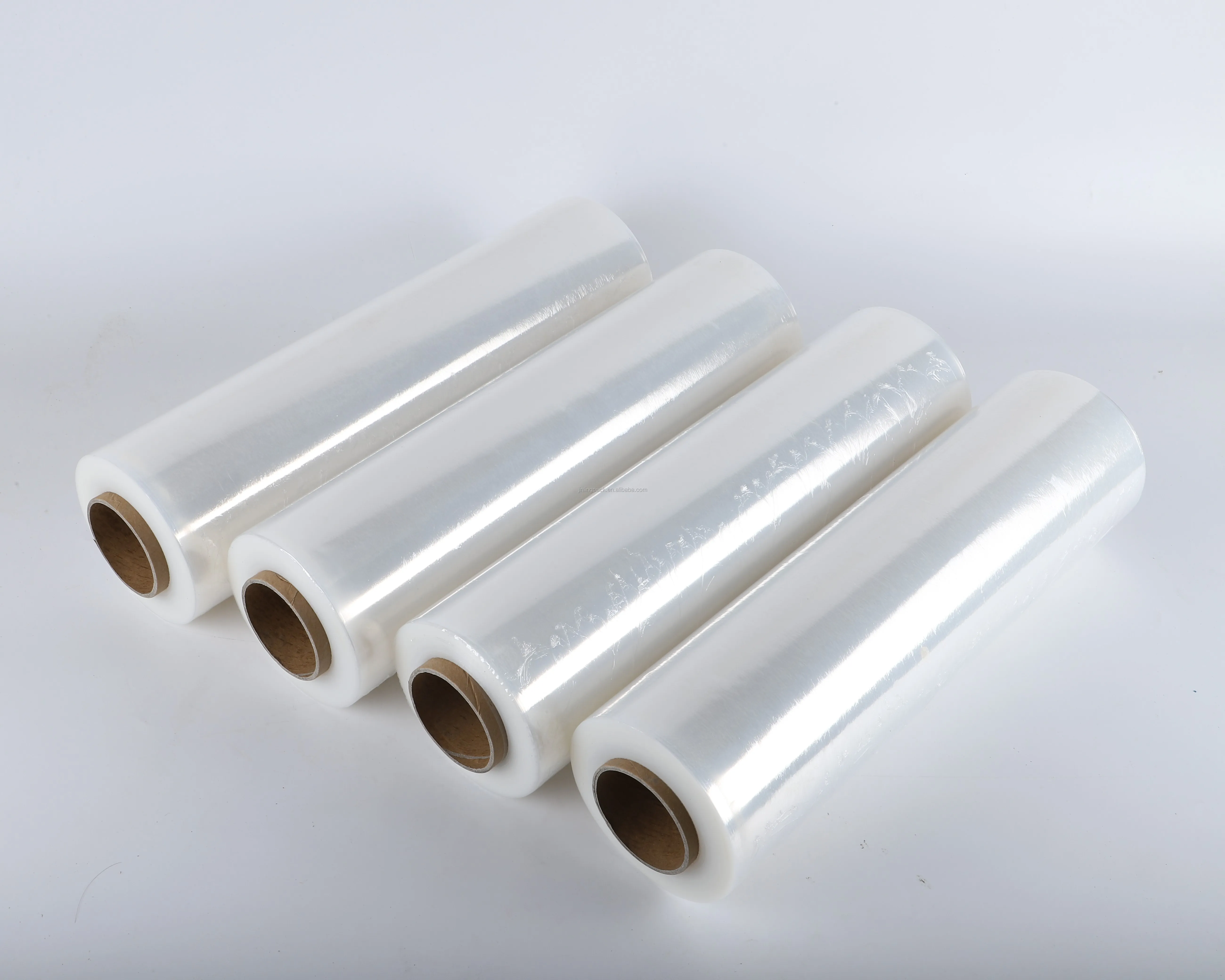 High Tensile 1.5mic 5mic  casting Transparent  Stretch wrapping Film for manul and machine