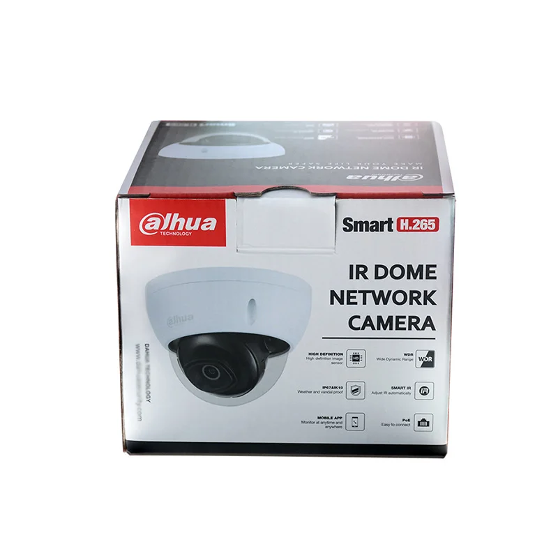 Da hua dome IP Camera 4MP PoE IK10 IP67 Waterproof Da hua CCTV Camera  IPC-HDBW2431E-S-S2 IPC-HDBW2831E-S-S2