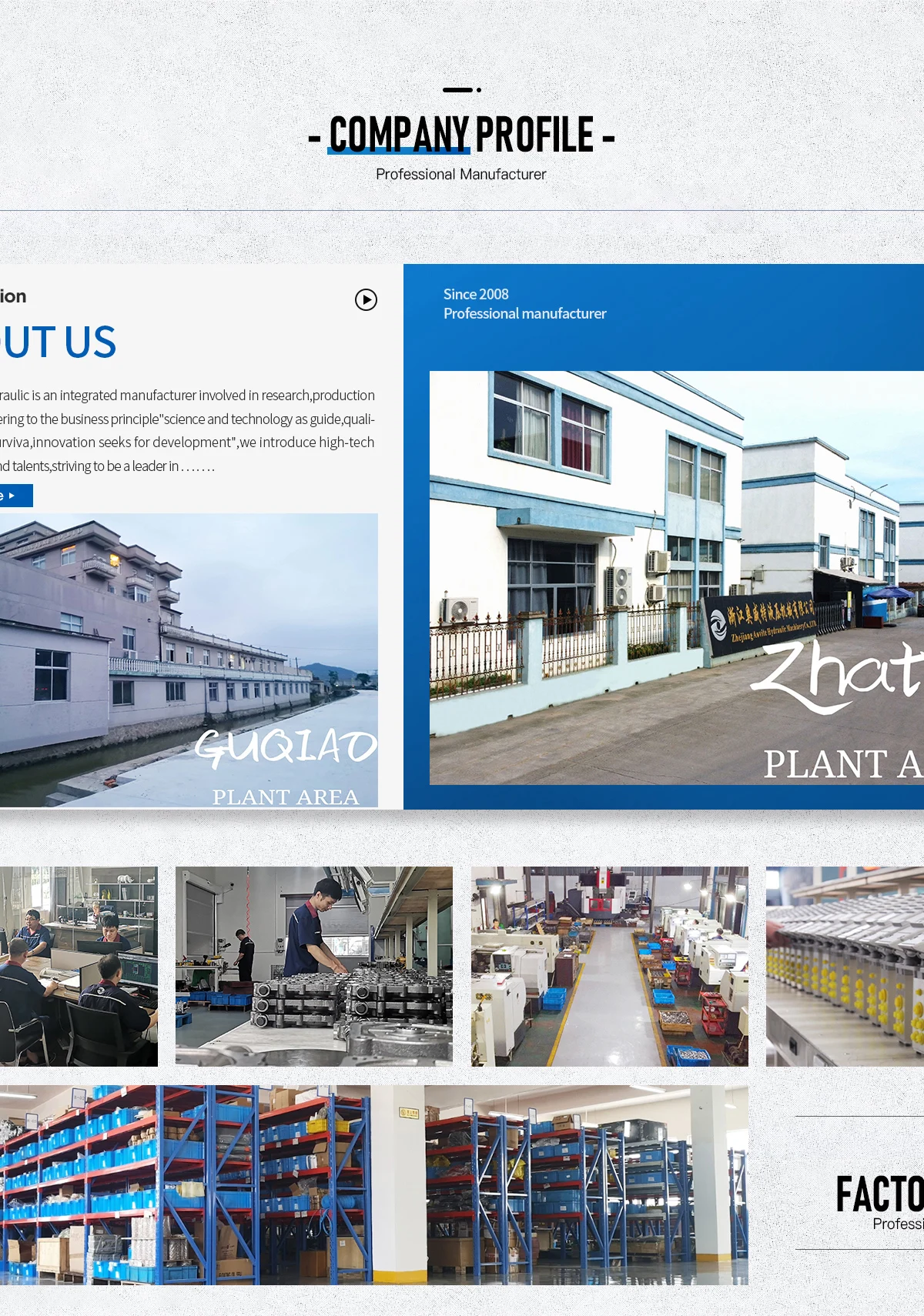Zhejiang Aovite Hydraulic Machinery Co., Ltd. - Hydraulic Pump, Terex Parts